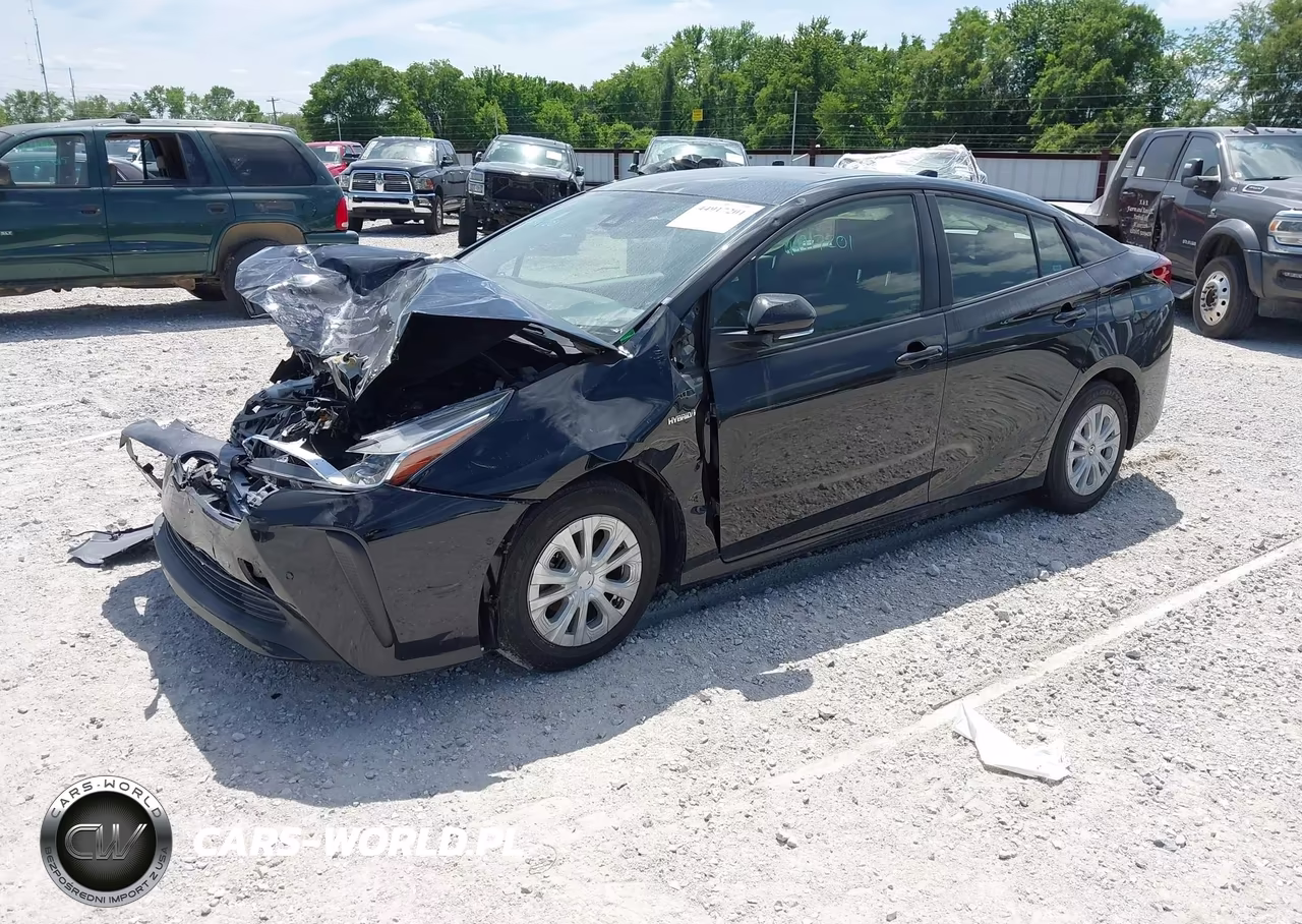 2022 Toyota Prius Le VIN:JTDKAMFU4N3181956 - 2