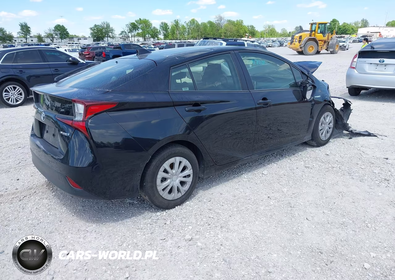 2022 Toyota Prius Le VIN:JTDKAMFU4N3181956 - 4
