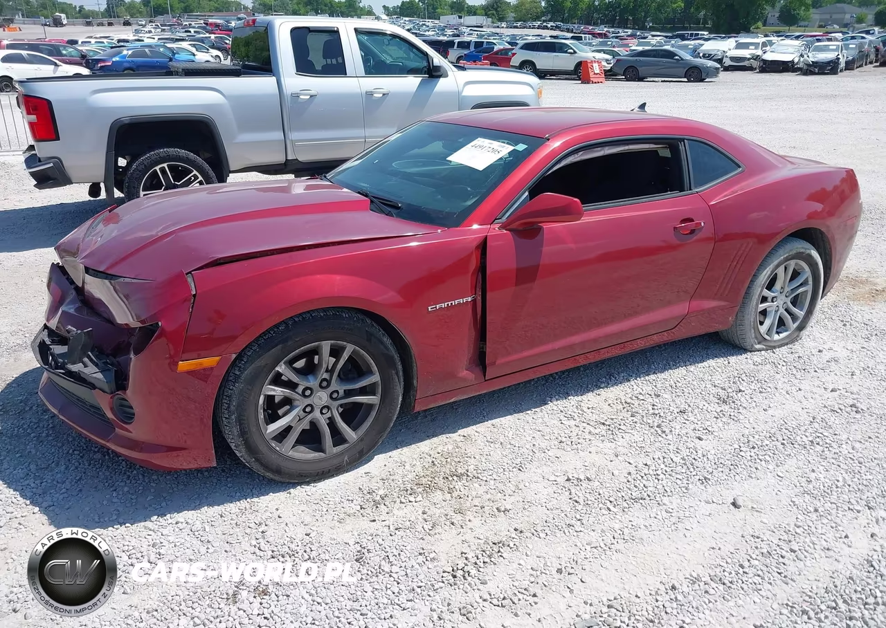 2015 Chevrolet Camaro 2Ls VIN:2G1FB1E33F9217952 - 2