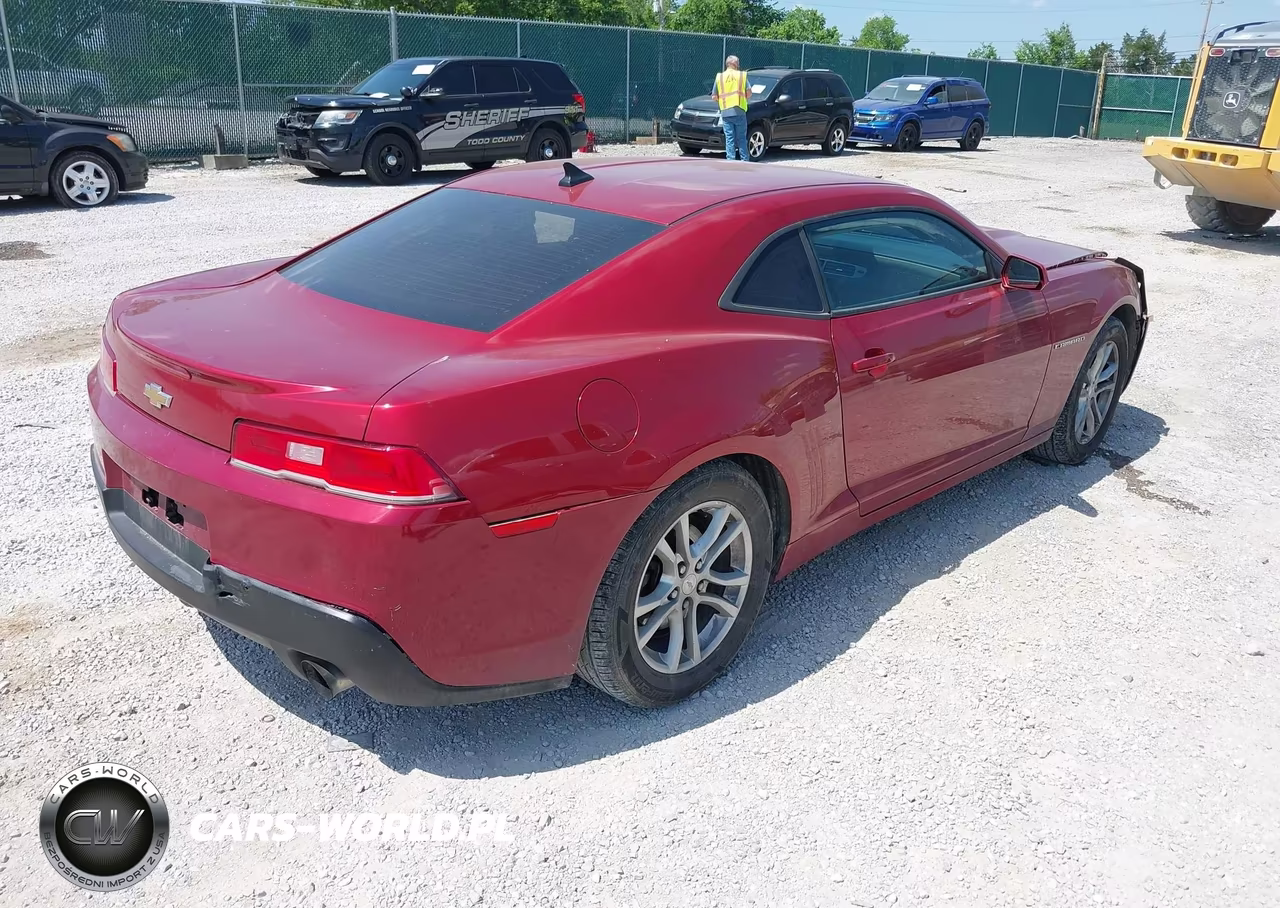 2015 Chevrolet Camaro 2Ls VIN:2G1FB1E33F9217952 - 4