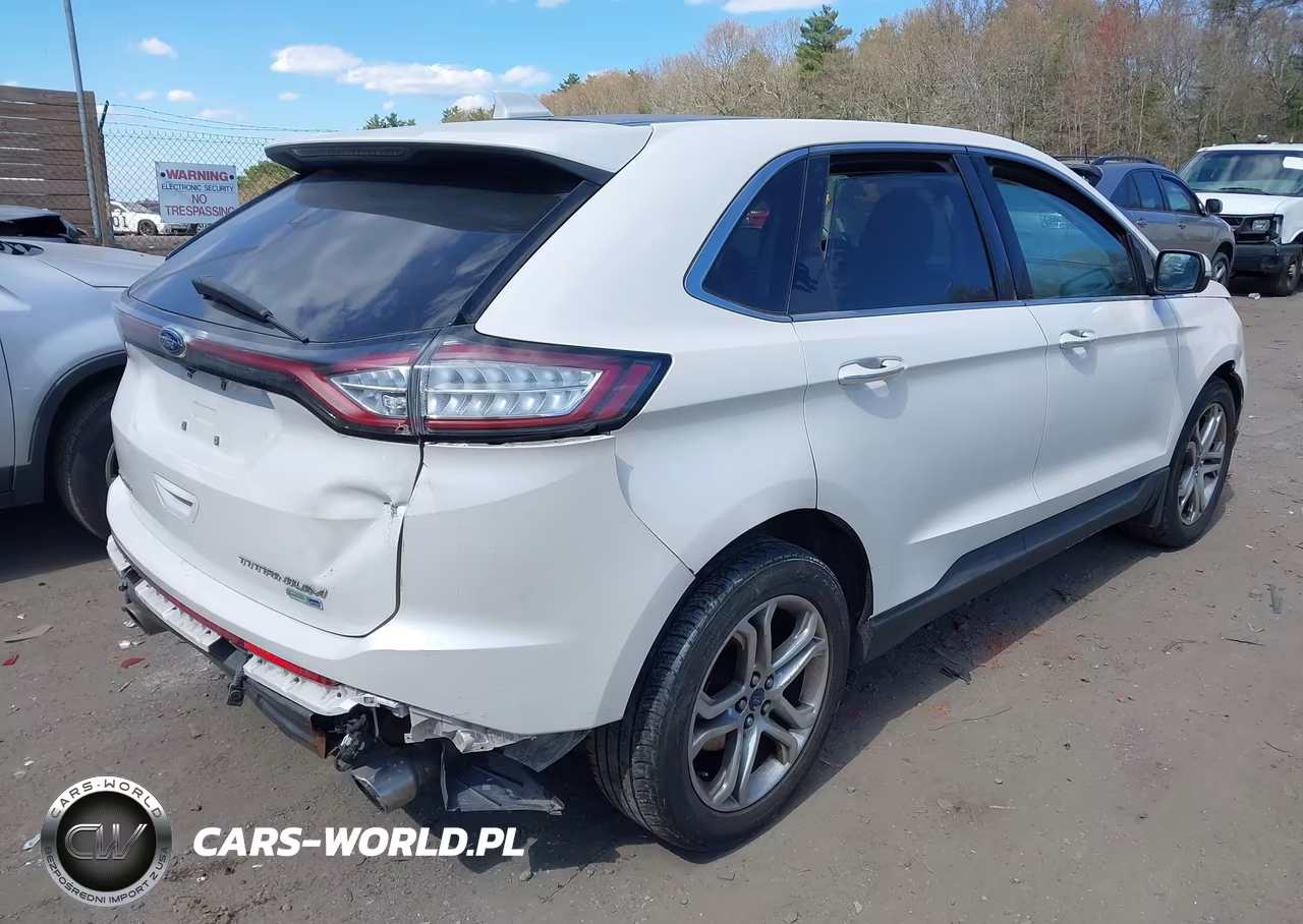 2016 Ford Edge Titanium VIN:2FMPK4K97GBB56990 - 4