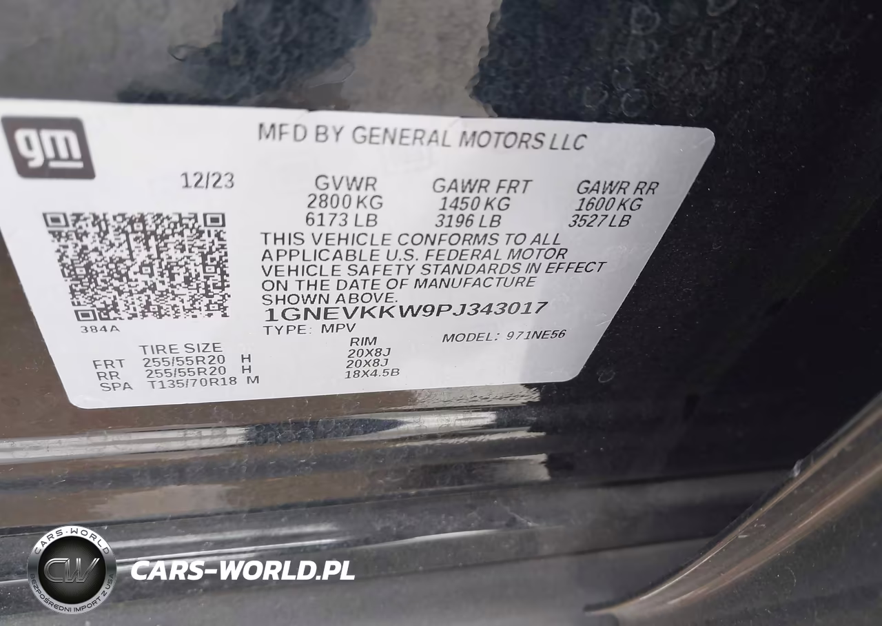 2023 Chevrolet Traverse Awd Premier VIN:1GNEVKKW9PJ343017 - 9