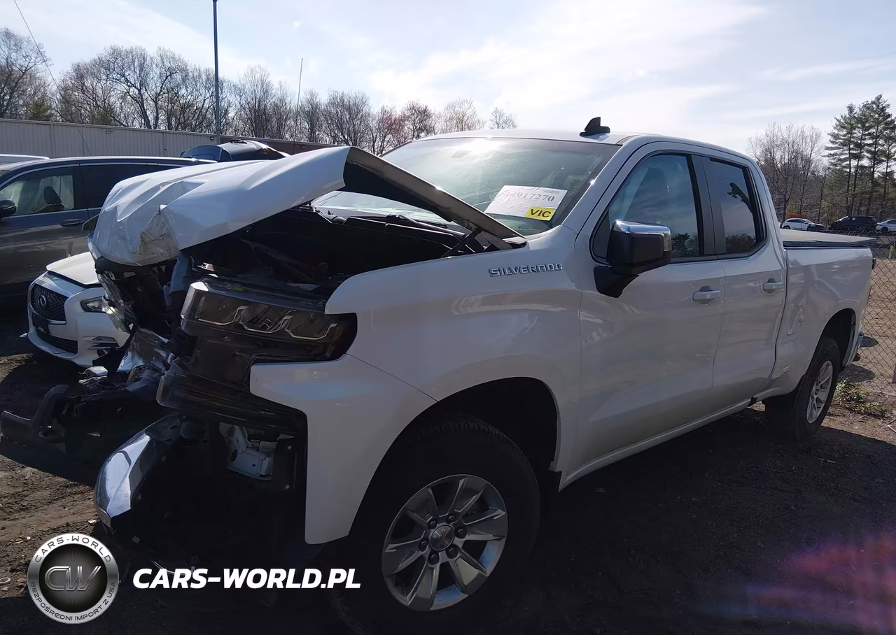 2020 Chevrolet Silverado 1500 4Wd Standard Bed Lt VIN:1GCRYDED4LZ252417 - 2