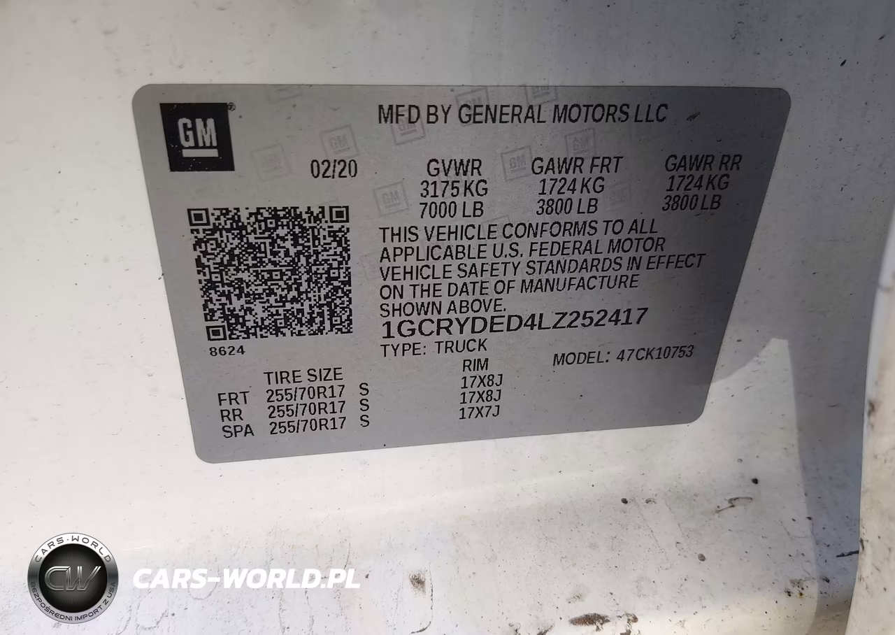 2020 Chevrolet Silverado 1500 4Wd Standard Bed Lt VIN:1GCRYDED4LZ252417 - 9