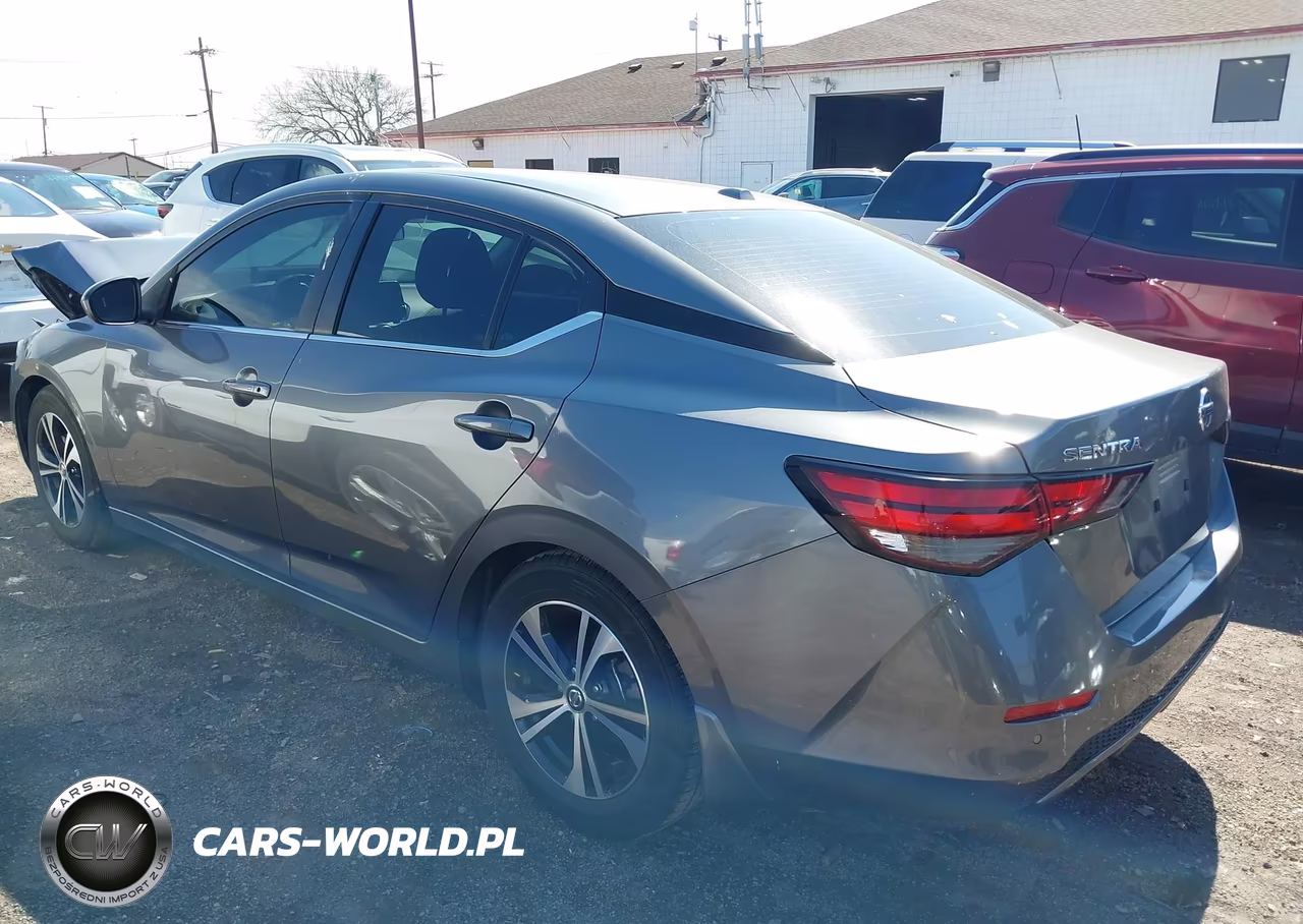 2021 Nissan Sentra Sv Xtronic Cvt VIN:3N1AB8CV1MY227829 - 3