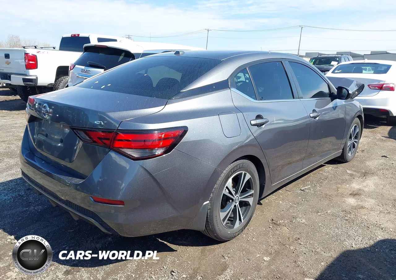 2021 Nissan Sentra Sv Xtronic Cvt VIN:3N1AB8CV1MY227829 - 4