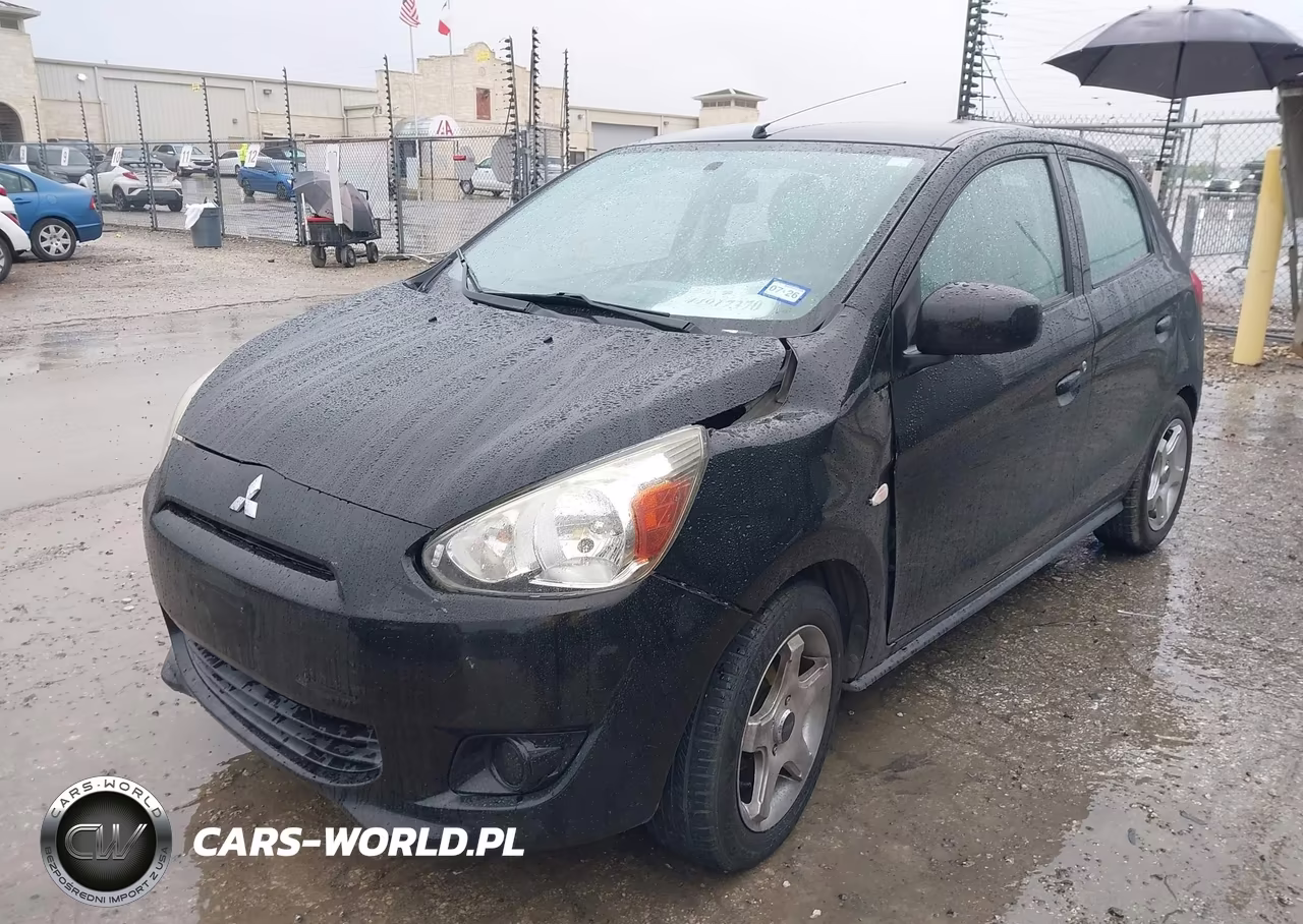 2014 Mitsubishi Mirage De VIN:ML32A3HJ7EH025915 - 2