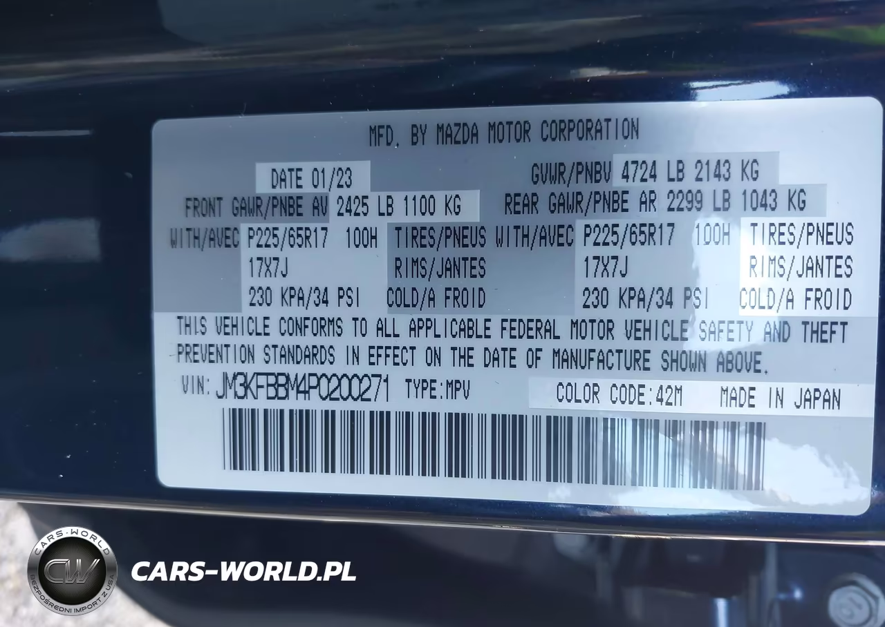 2023 Mazda Cx-5 2.5 S Select VIN:JM3KFBBM4P0200271 - 9