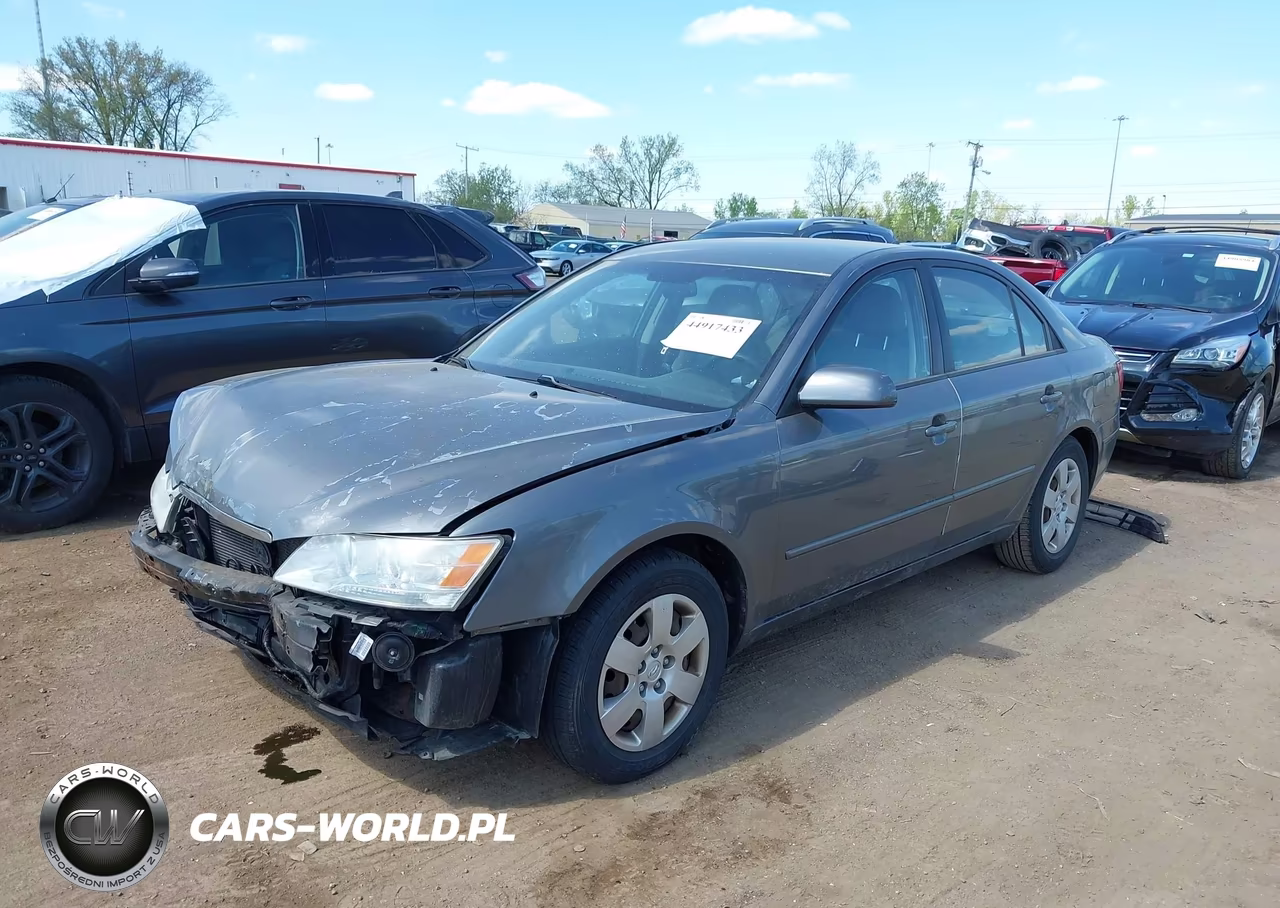 2009 Hyundai Sonata Gls VIN:5NPET46C29H575142 - 2