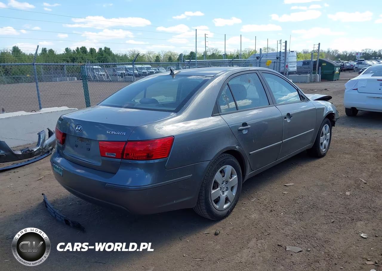 2009 Hyundai Sonata Gls VIN:5NPET46C29H575142 - 4