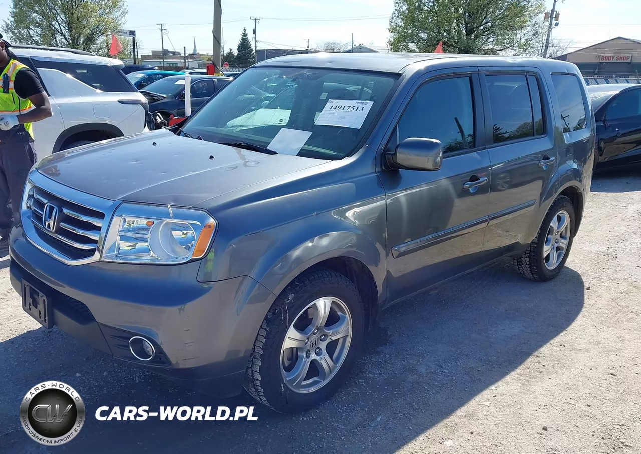 2013 Honda Pilot Ex-L VIN:5FNYF4H55DB038047 - 2