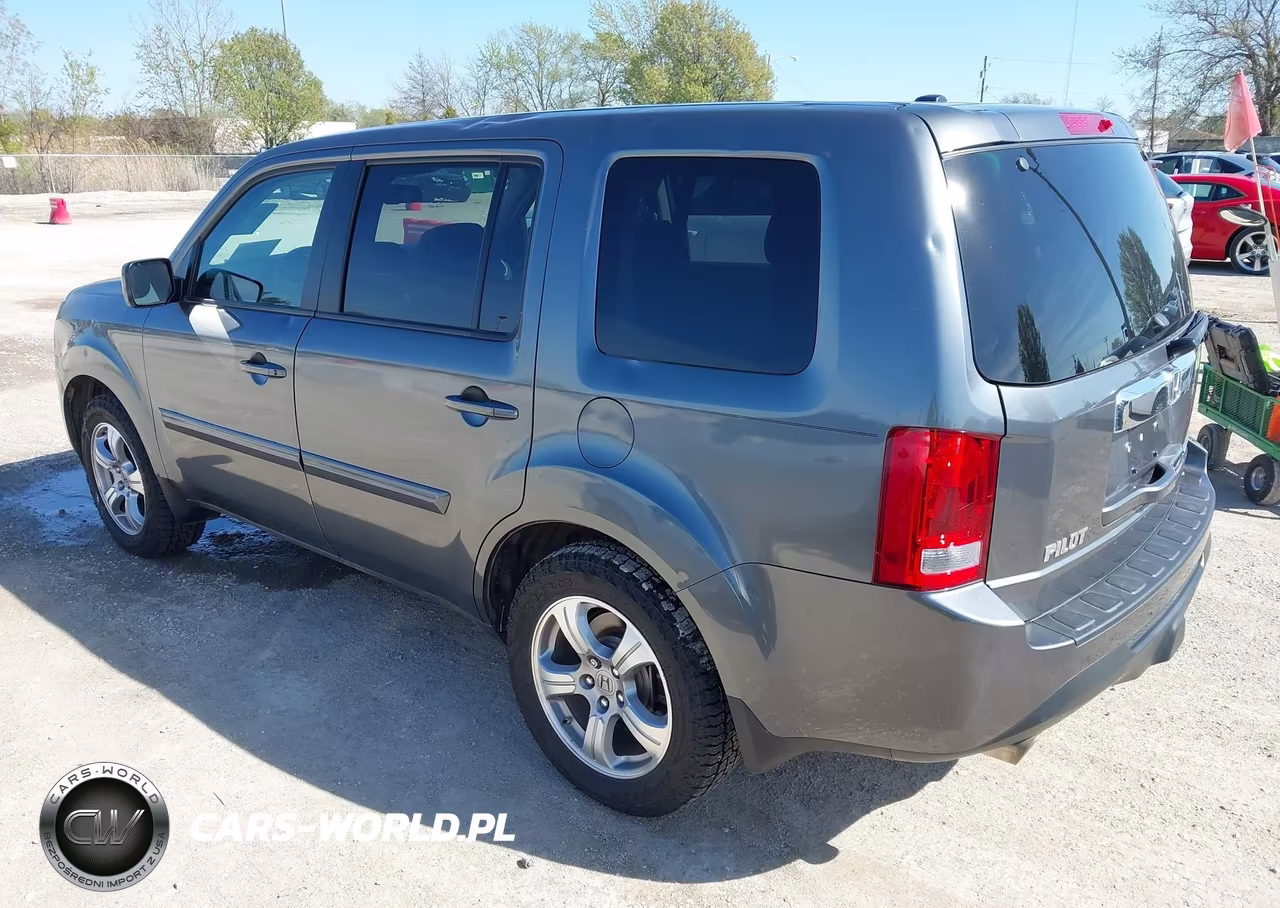 2013 Honda Pilot Ex-L VIN:5FNYF4H55DB038047 - 3