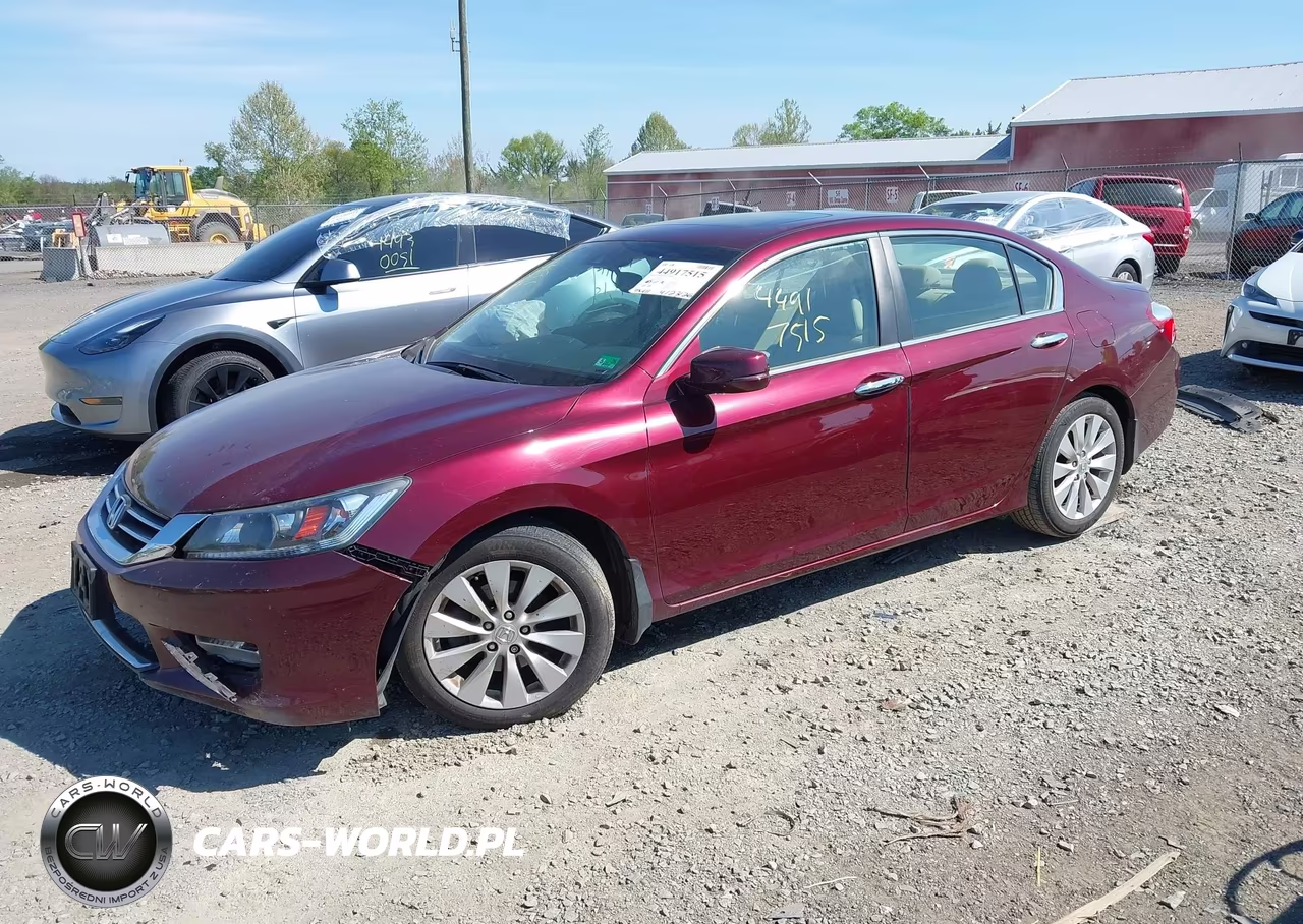 2013 Honda Accord Ex-L VIN:1HGCR2F86DA143502 - 2