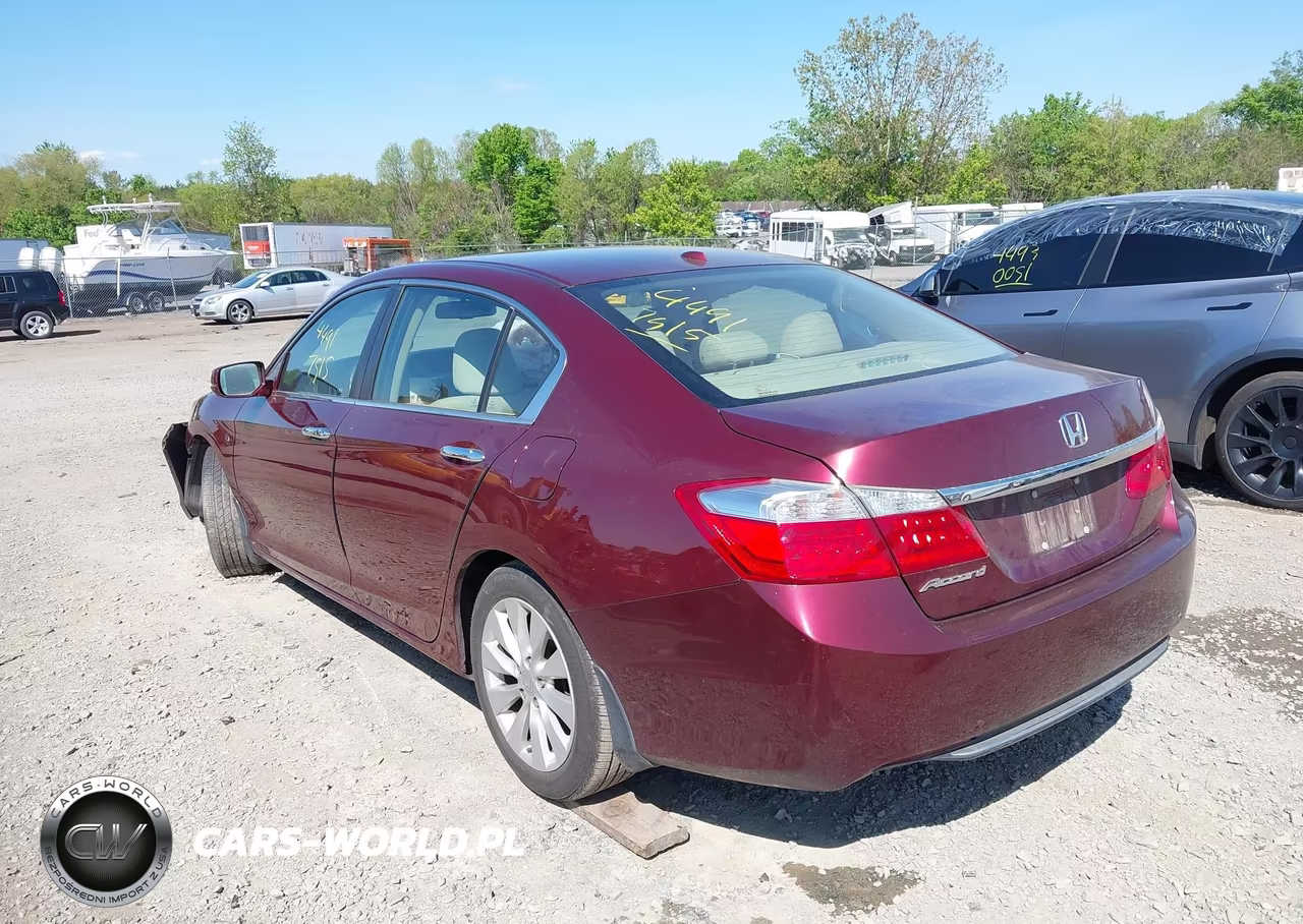 2013 Honda Accord Ex-L VIN:1HGCR2F86DA143502 - 3