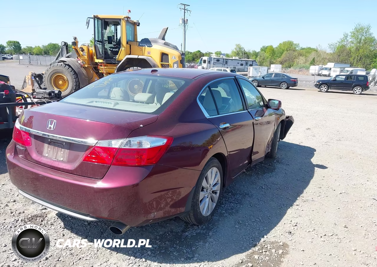 2013 Honda Accord Ex-L VIN:1HGCR2F86DA143502 - 4