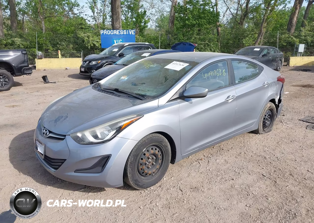 2016 Hyundai Elantra Se VIN:5NPDH4AE5GH673410 - 2