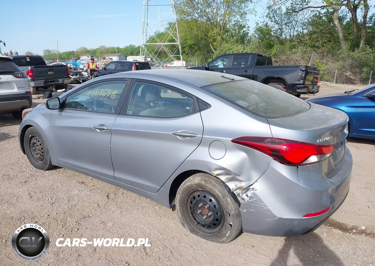 2016 Hyundai Elantra Se VIN:5NPDH4AE5GH673410 - 3