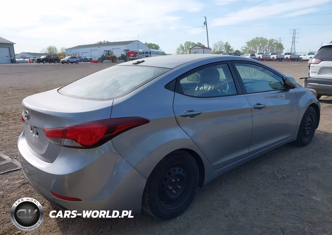 2016 Hyundai Elantra Se VIN:5NPDH4AE5GH673410 - 4