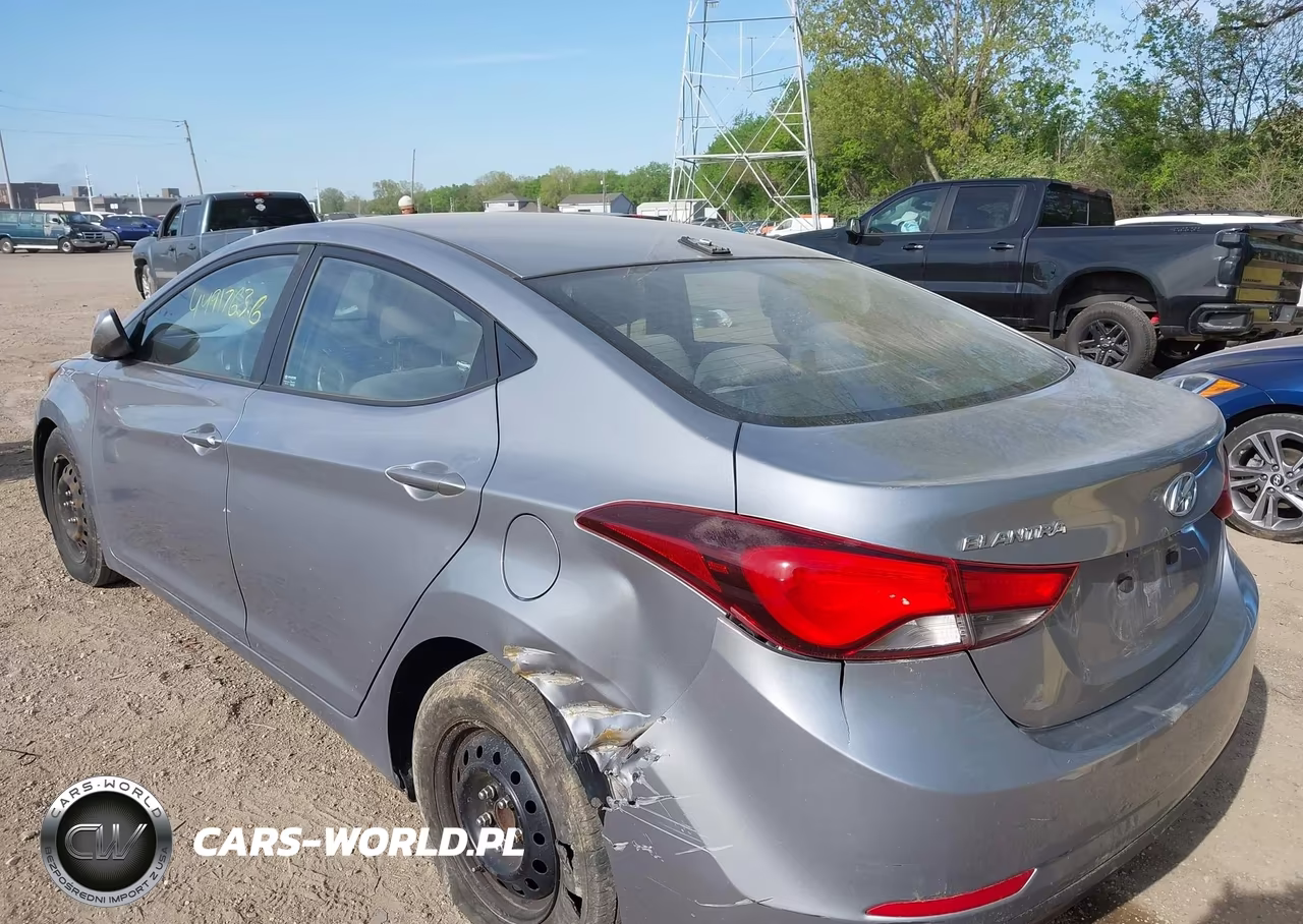 2016 Hyundai Elantra Se VIN:5NPDH4AE5GH673410 - 6
