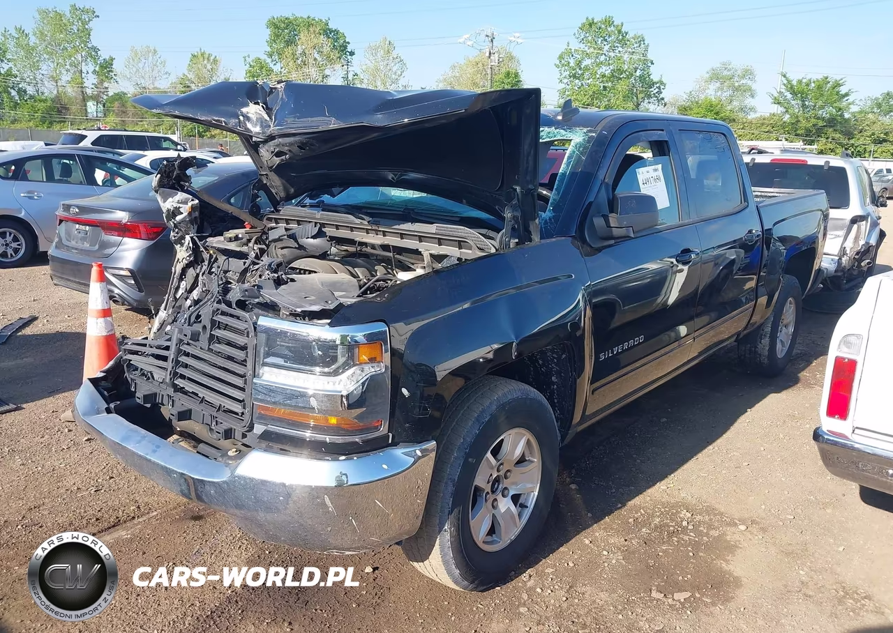 2018 Chevrolet Silverado 1500 1Lt VIN:3GCPCREC1JG155845 - 2