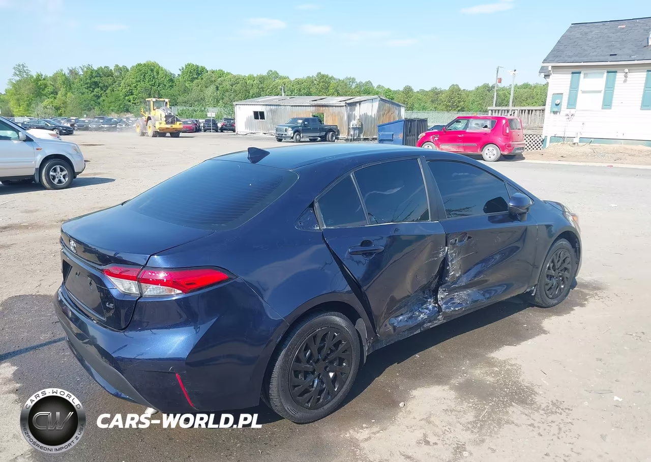 2022 Toyota Corolla Le VIN:5YFEPMAEXNP325254 - 4