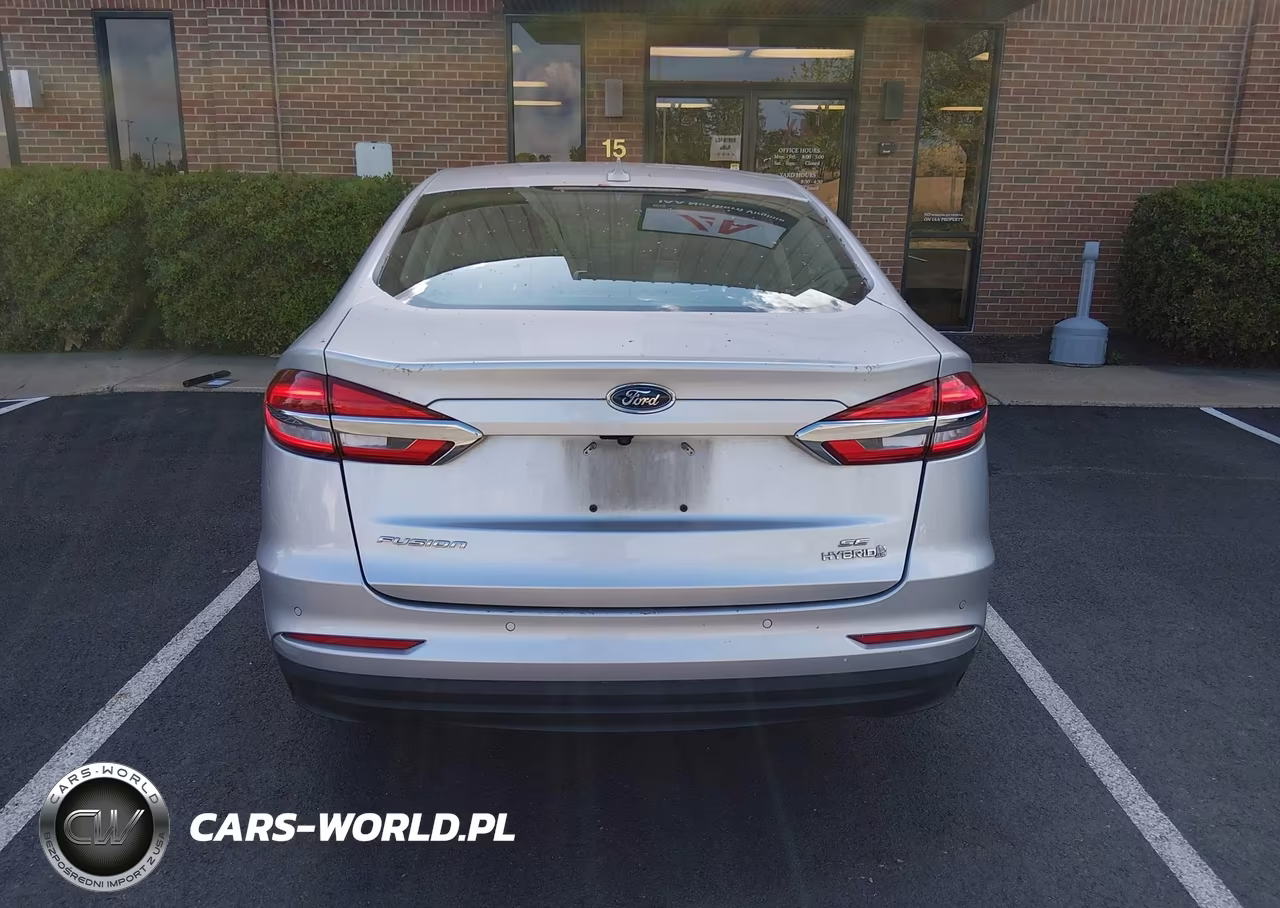 2019 Ford Fusion Hybrid Se VIN:3FA6P0LU3KR211481 - 16