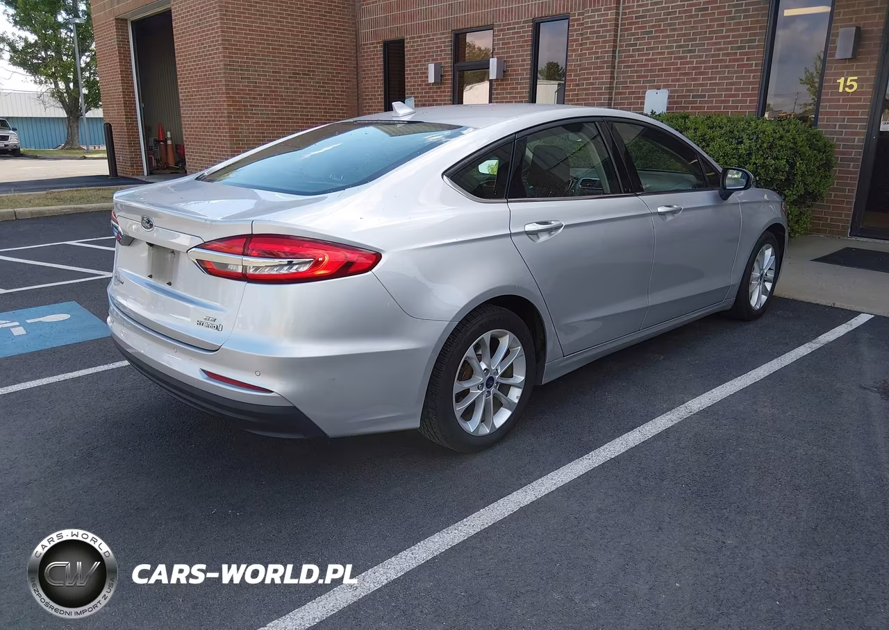 2019 Ford Fusion Hybrid Se VIN:3FA6P0LU3KR211481 - 4