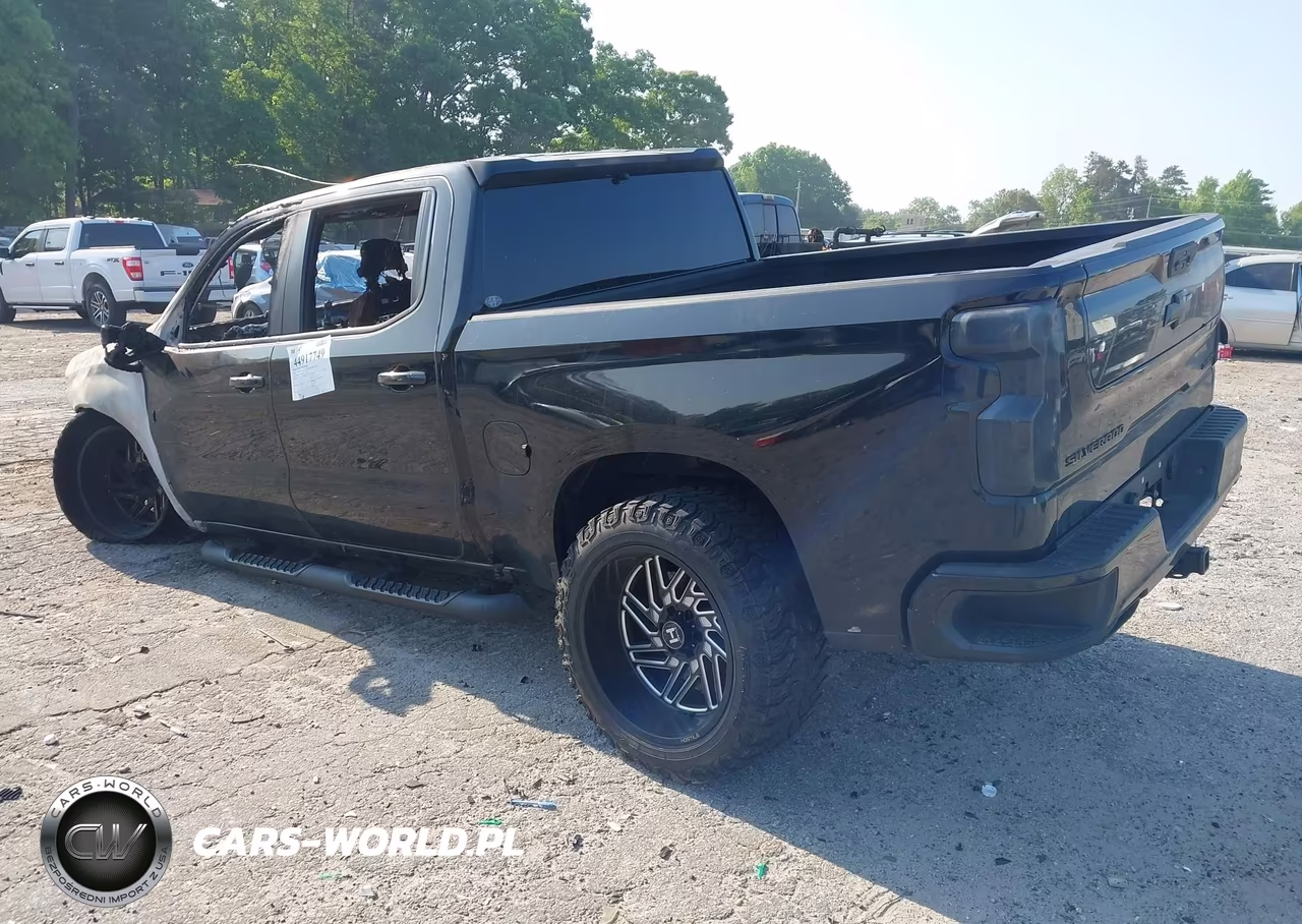 2023 Chevrolet Silverado 1500 4Wd Short Bed Custom Trail Boss VIN:3GCUDCED4PG191494 - 3