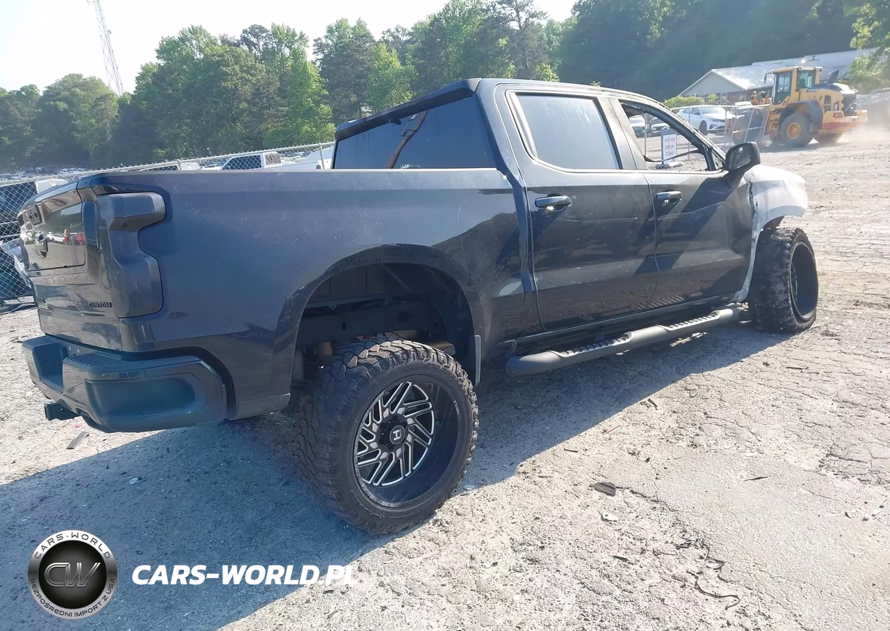 2023 Chevrolet Silverado 1500 4Wd Short Bed Custom Trail Boss VIN:3GCUDCED4PG191494 - 4
