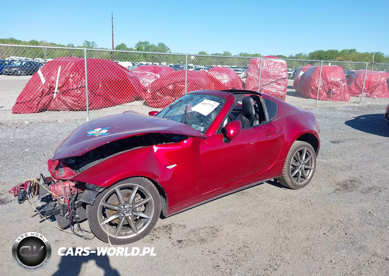 2021 Mazda Mx-5 Miata Rf Grand Touring VIN:JM1NDAM74M0457648 - 2