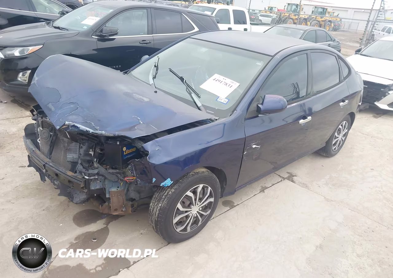 2009 Hyundai Elantra Gls VIN:KMHDU46D19U621093 - 2