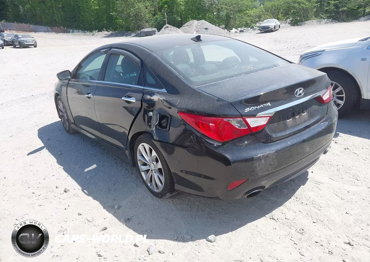 2014 Hyundai Sonata Se VIN:5NPEC4AC9EH847106 - 3