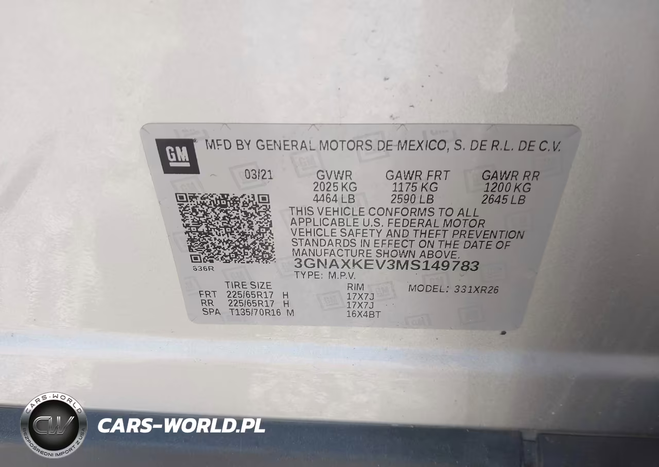 2021 Chevrolet Equinox Fwd Lt VIN:3GNAXKEV3MS149783 - 9