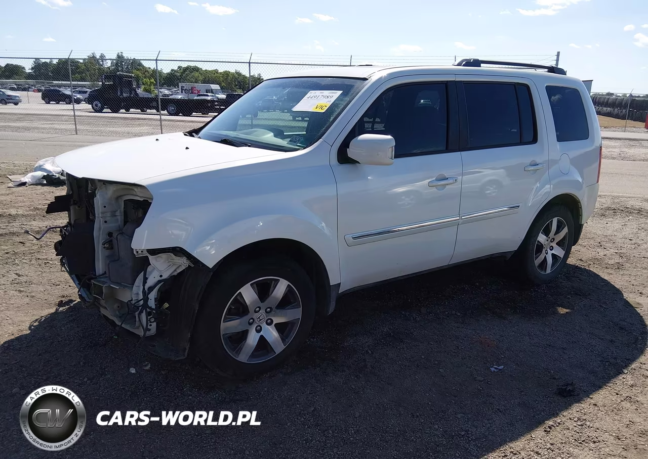 2012 Honda Pilot Touring VIN:5FNYF3H94CB011224 - 2