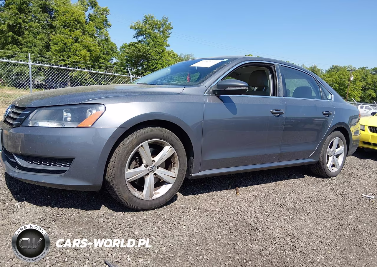 2012 Volkswagen Passat 2.5L Se VIN:1VWBH7A38CC108921 - 2