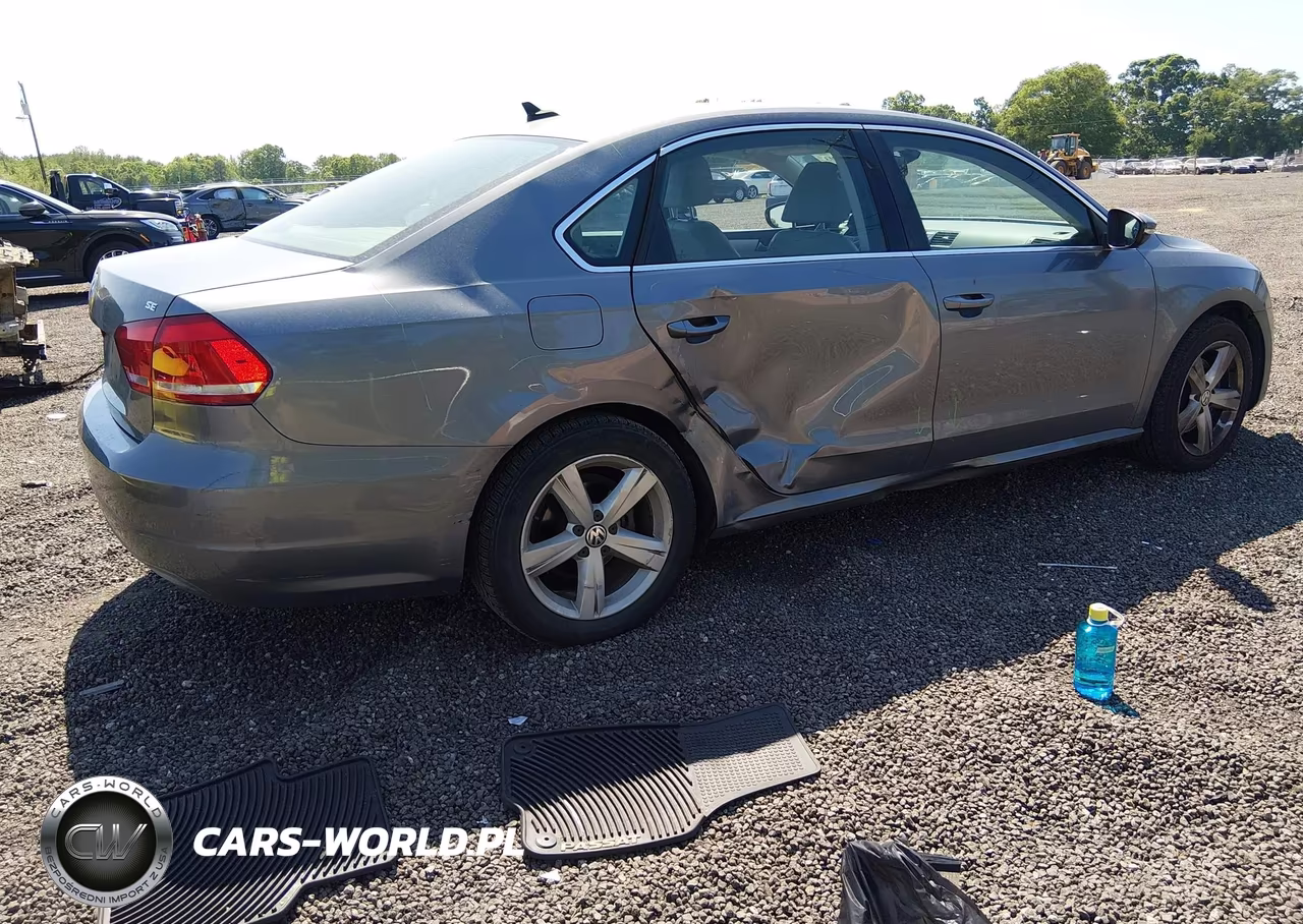 2012 Volkswagen Passat 2.5L Se VIN:1VWBH7A38CC108921 - 4