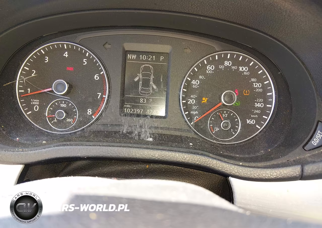 2012 Volkswagen Passat 2.5L Se VIN:1VWBH7A38CC108921 - 7