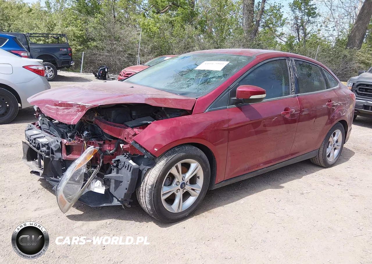 2014 Ford Focus Se VIN:1FADP3F20EL182334 - 2