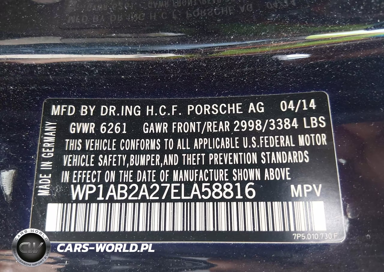 2014 Porsche Cayenne S VIN:WP1AB2A27ELA58816 - 9