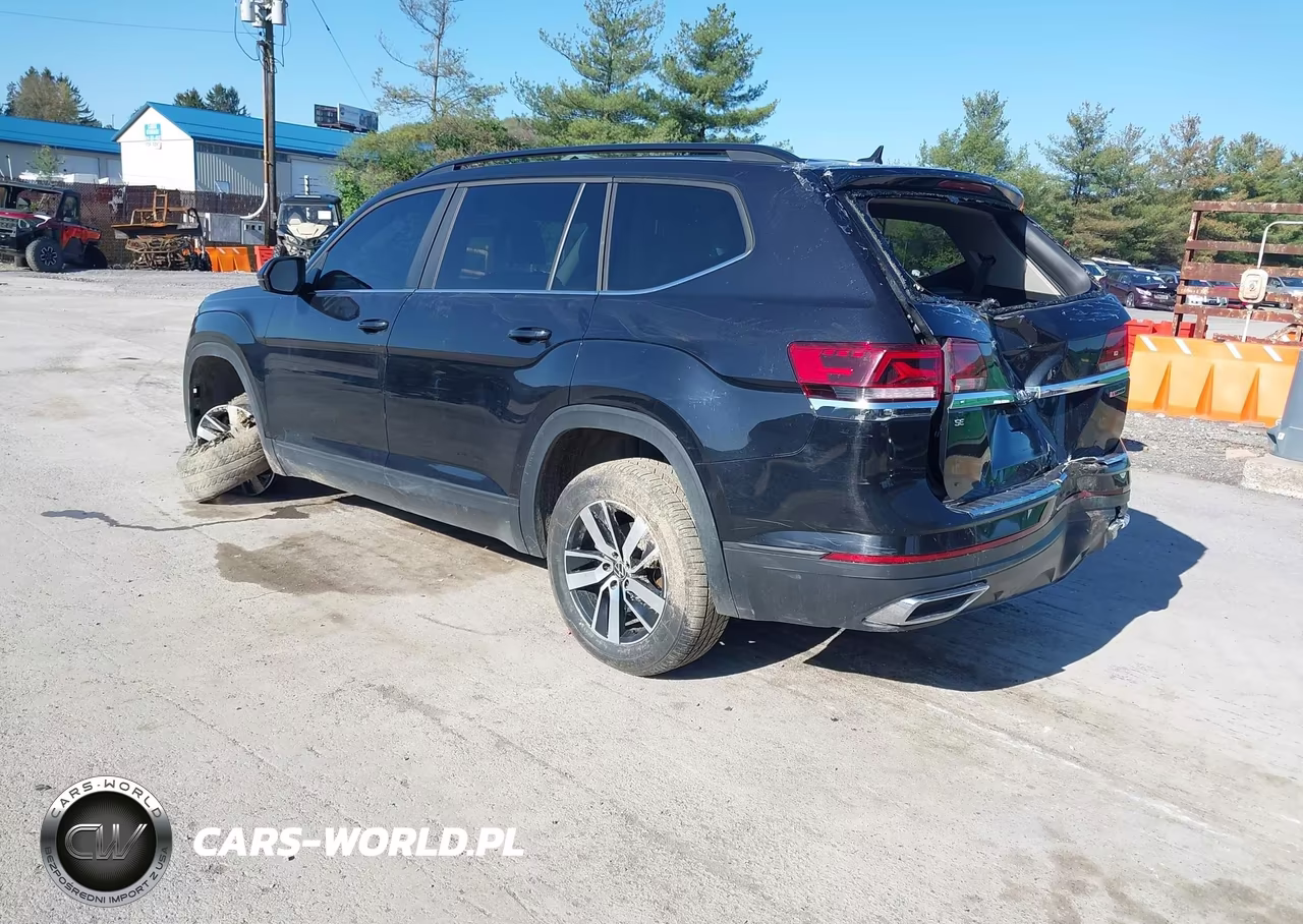 2021 Volkswagen Atlas 2.0T Se VIN:1V2LP2CA6MC567213 - 3