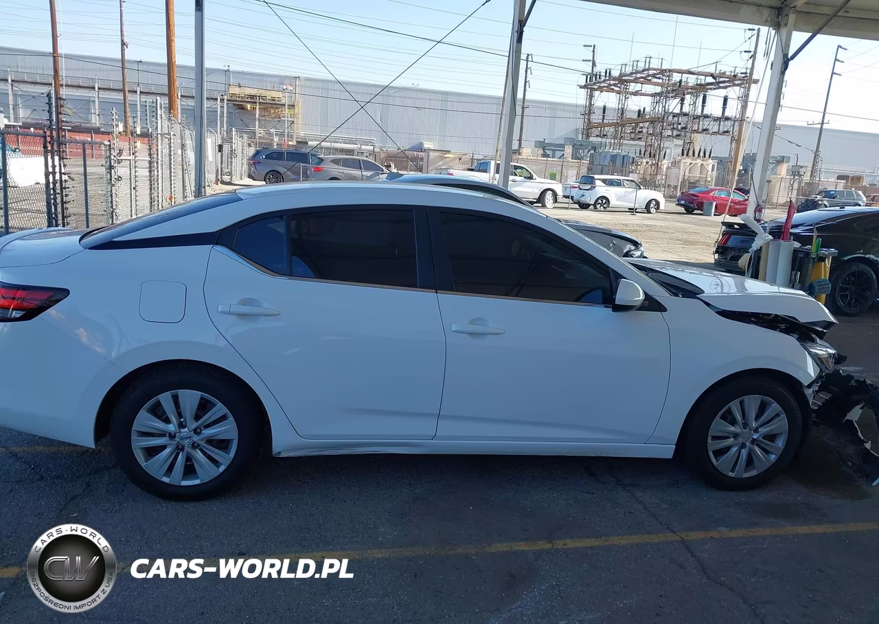2022 Nissan Sentra S Xtronic Cvt VIN:3N1AB8BV4NY281872 - 14