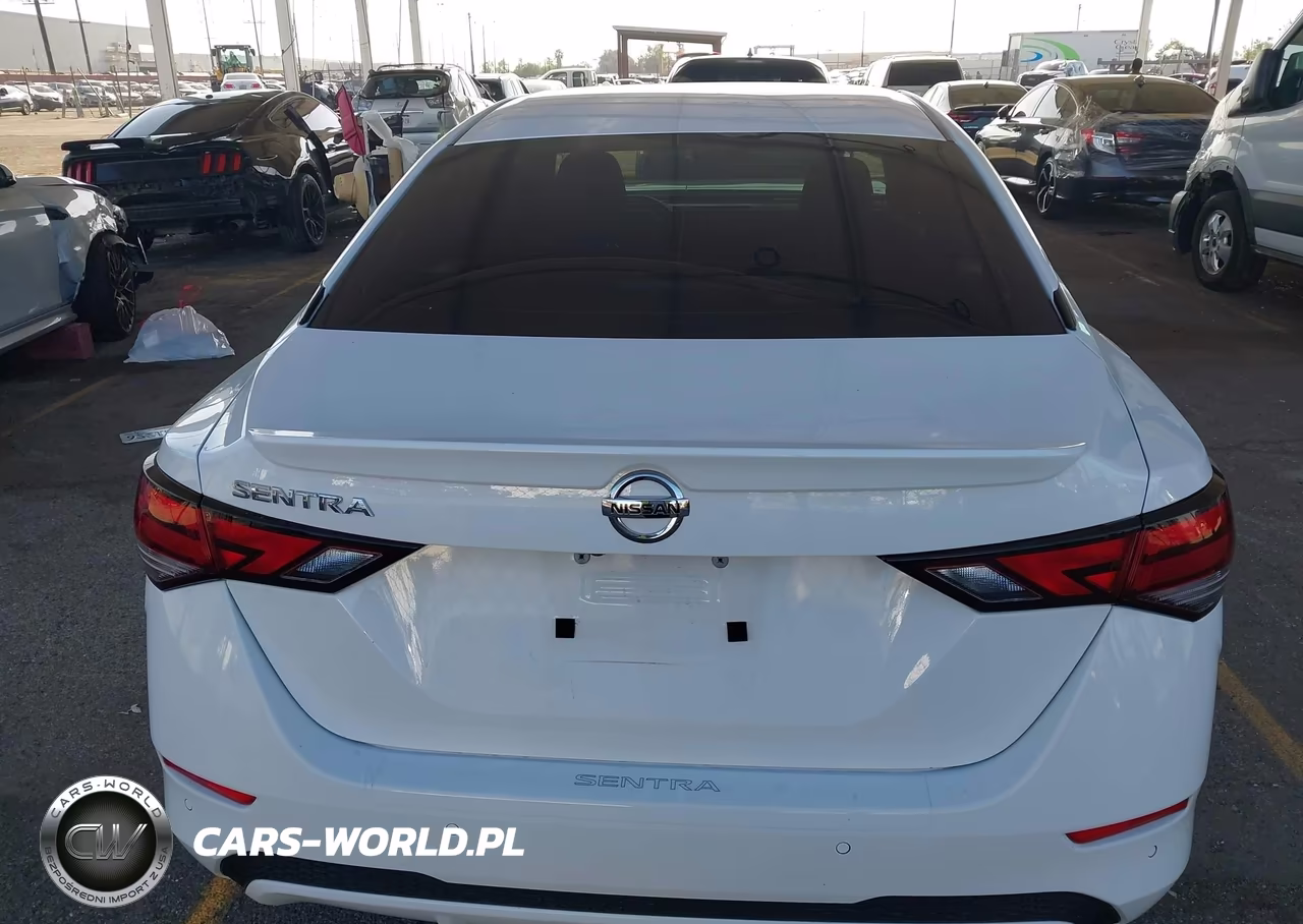 2022 Nissan Sentra S Xtronic Cvt VIN:3N1AB8BV4NY281872 - 17