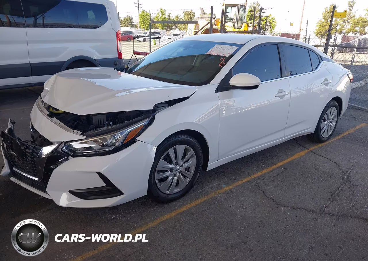 2022 Nissan Sentra S Xtronic Cvt VIN:3N1AB8BV4NY281872 - 2