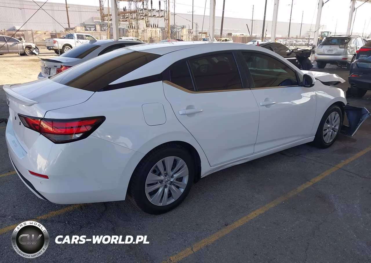 2022 Nissan Sentra S Xtronic Cvt VIN:3N1AB8BV4NY281872 - 4
