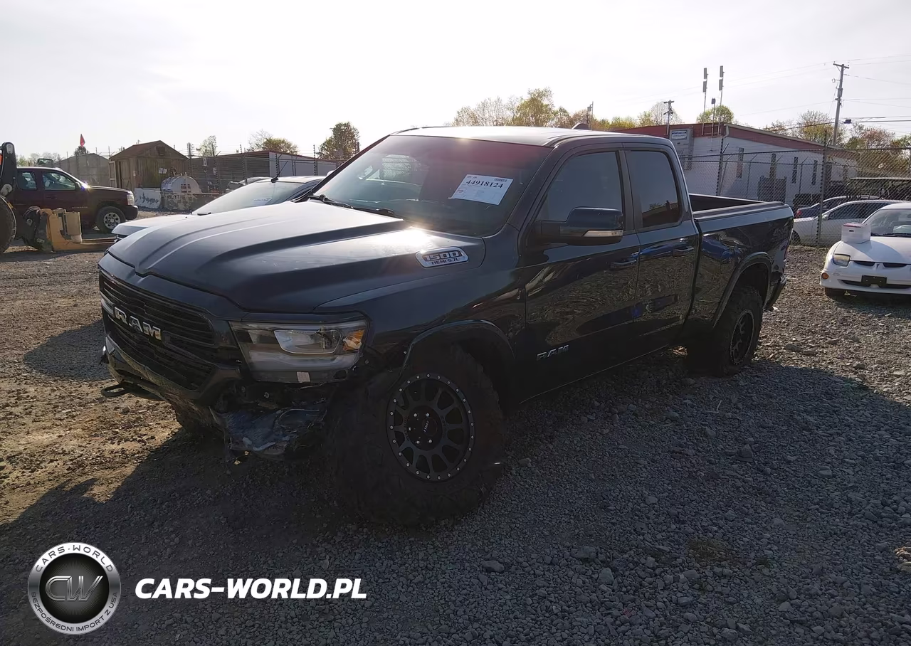 2020 Ram 1500 Laramie 4X4 6'4 Box VIN:1C6SRFDTXLN123714 - 2