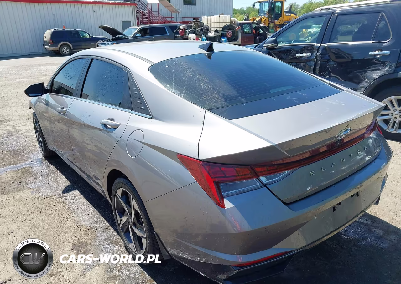 2023 Hyundai Elantra Hybrid Limited VIN:KMHLN4AJ3PU091728 - 3