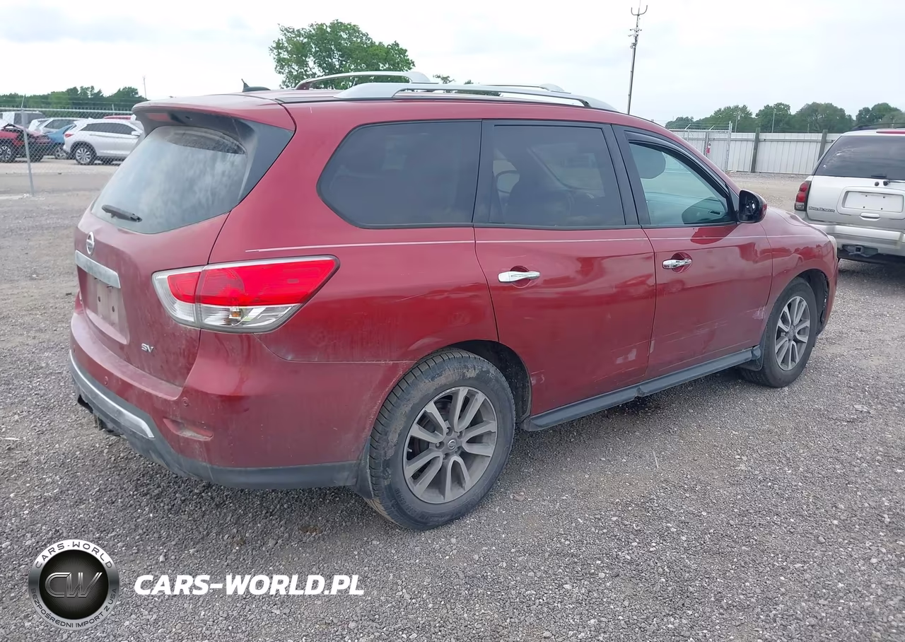 2014 Nissan Pathfinder Sv VIN:5N1AR2MNXEC639323 - 4