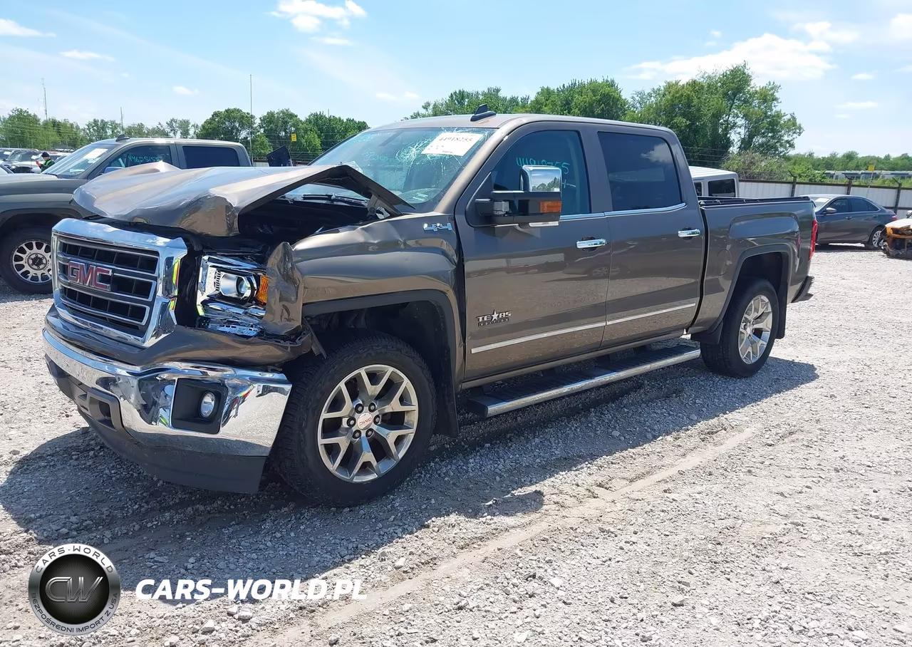 2015 GMC Sierra 1500 Slt VIN:3GTU2VEJ7FG422233 - 2