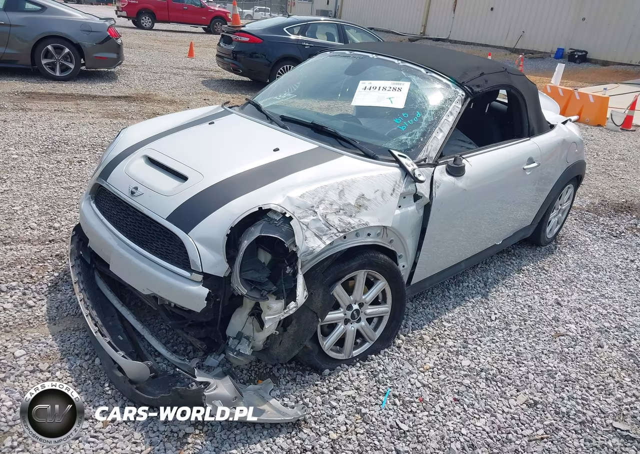 2014 Mini Roadster Cooper S VIN:WMWSY3C55ET566295 - 2