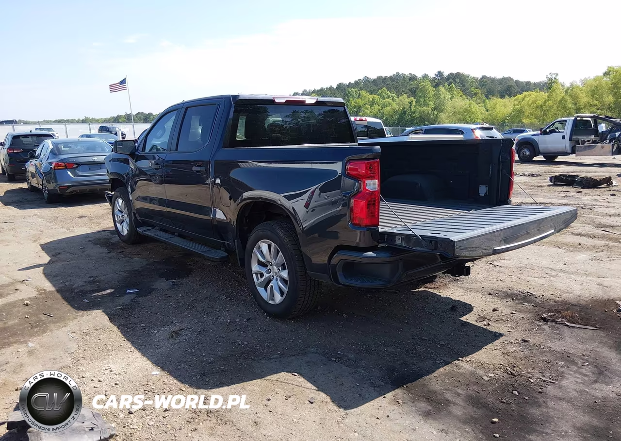 2022 Chevrolet Silverado 1500 2Wd Short Bed Custom VIN:1GCPABEK2NZ552488 - 3